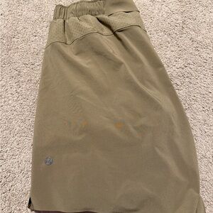 Lululemon brown Surge Short 6” inseam